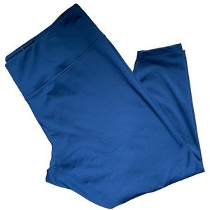 ZELOS Printed Leggings Navy Blue Yoga Pants Size 3X